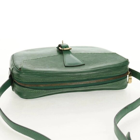 LOUIS VUITTON Epi Jeune Fille MM Shoulder Bag Green